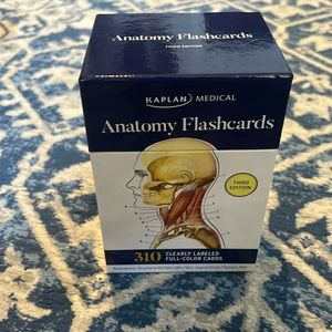 Kaplan medical anatomy flash cards